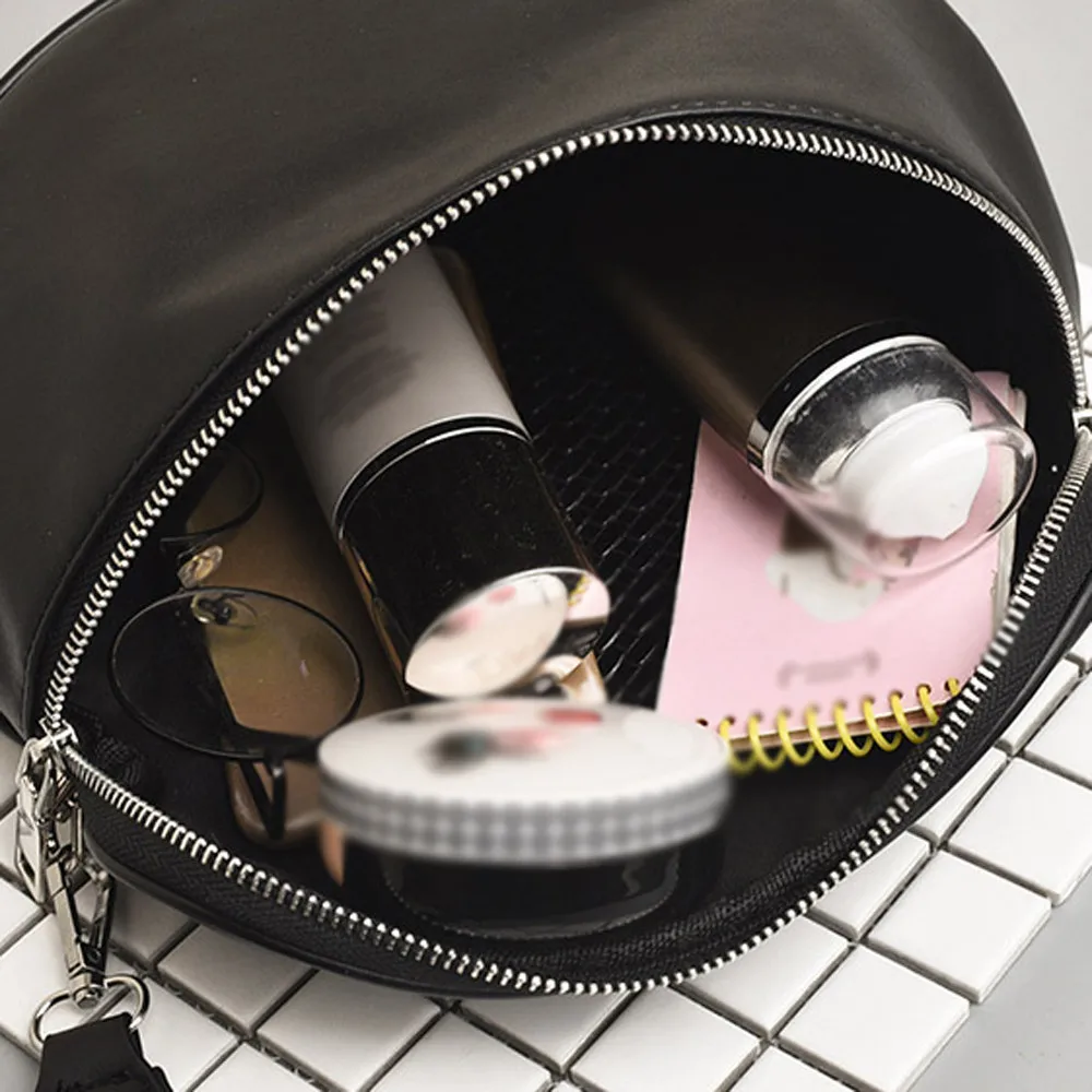 

2019 New Arrival Fashion Pure Color Women Leather Shell Messenger Shoulder Bag Bust Bag Crossbody Bag