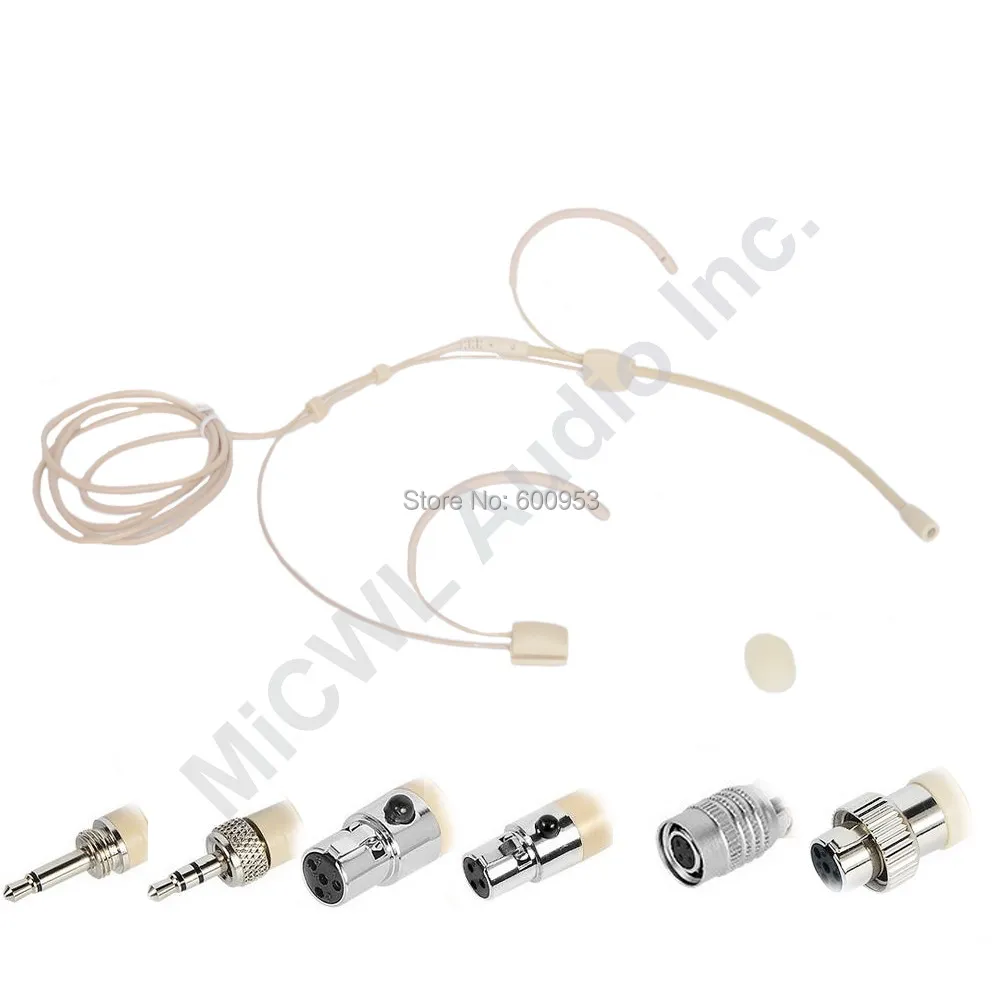 Бесплатная доставка всенаправленная гарнитура с микрофоном для Shure Audio Technica Sennheise