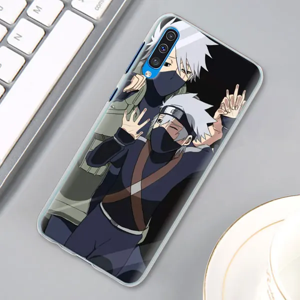 Аниме «Наруто» производства компании "Kakashi" чехол с рисунком из аниме для samsung Galaxy A30 A40 A50 A70 A6 A8 плюс A7 A9 M30 чехол для телефона Coque - Цвет: 15