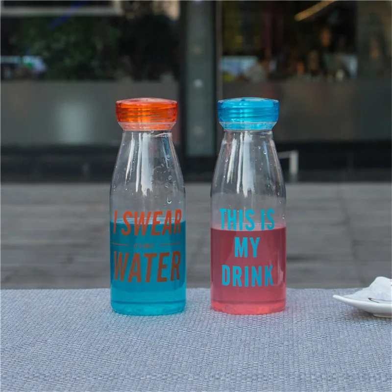 Creatice 550 мл герметичным Велосипедный спорт отдых Спорт Пластик пить воду бутылка