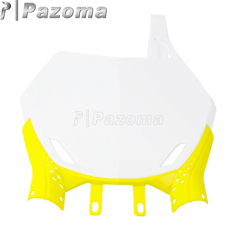 Передняя номерная табличка для мотокросса Honda Yamaha Suzuki RMZ RM DRZ 125 250 450 SXF SX XCW XC EXC XCF WR YZ