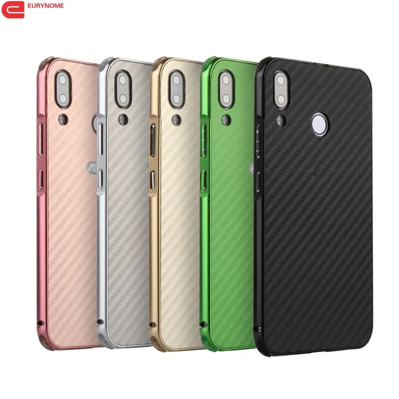 Чехол для ASUS Zenfone 5Z ZS620KL, металлический чехол с алюминиевой рамкой, пластиковый чехол из углеродного волокна для ASUS Zenfone 5 ZE620KL, чехол
