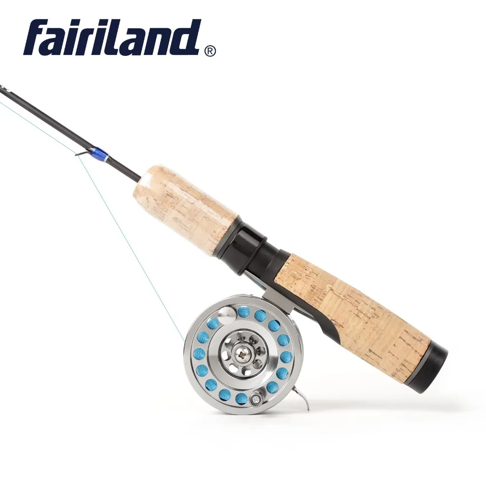 Fairiland катушка для подледной рыбалки 2BB+ RBB полностью алюминиевая 1:1 Рыболовные катушки для левшей/правой руки Ледовое рыболовное колесо новое поступление