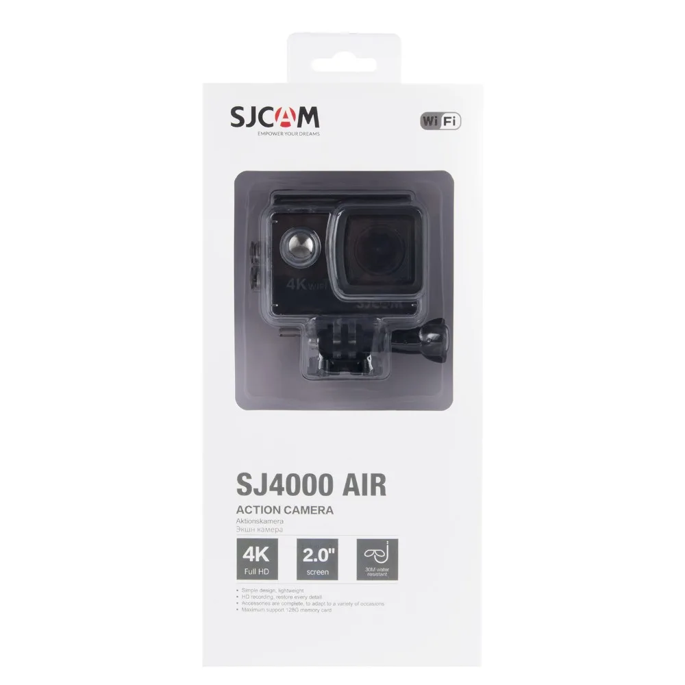 SJCAM SJ4000 воздушная экшн-камера Full HD Allwinner 4K 30fps wifi 2," экран мини 170D Подводная Водонепроницаемая Спортивная DV камера
