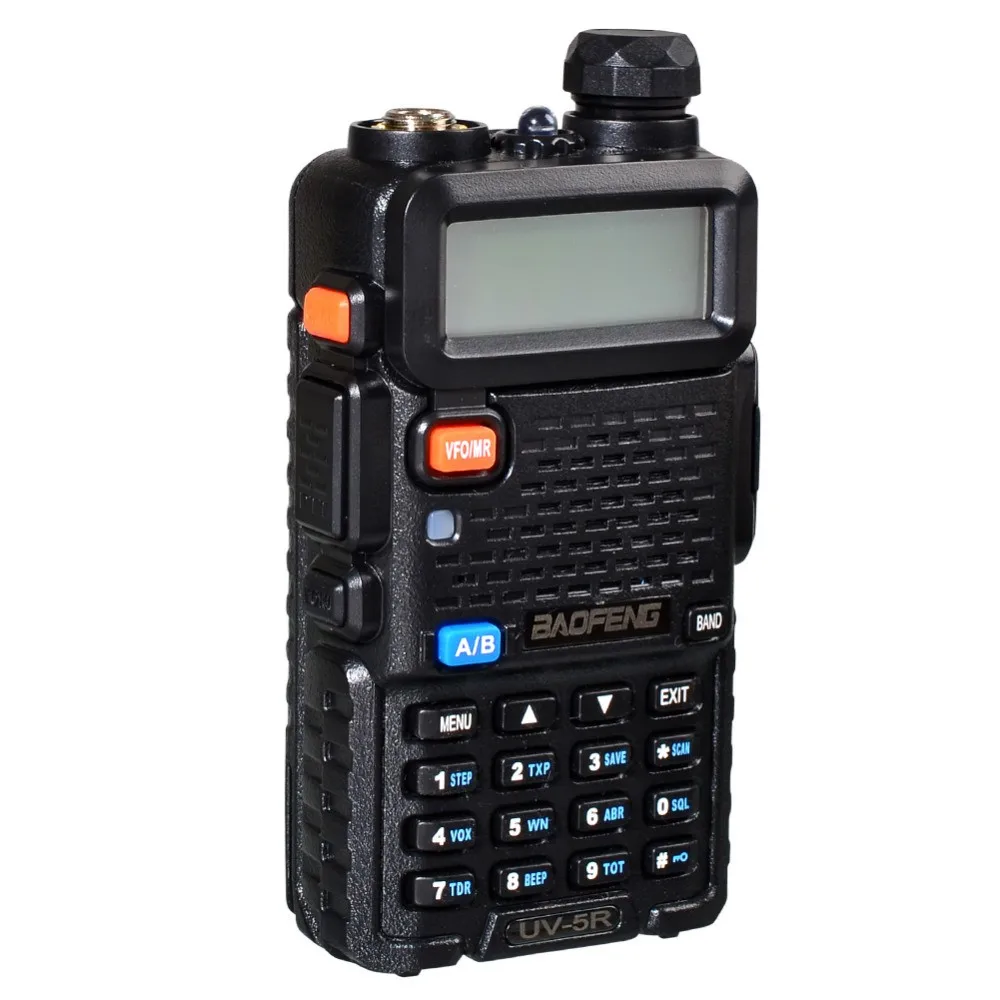 Совершенно новая черная портативная рация BAOFENG VHF/UHF 136 174 / 400 520 МГц двухсторонняя