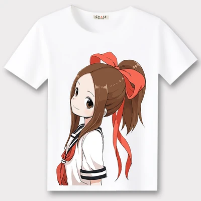 Новые футболки Karakai Jouzu no Takagi-san the Master of Teasing, футболка для косплея, топы с короткими рукавами, футболки для женщин и мужчин - Цвет: 17