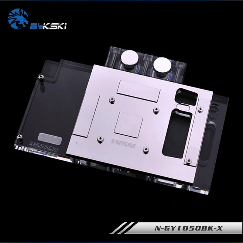 Bykski N GY1050BK X GPU/VGA полное покрытие водяного охлаждения блок с RGB LED свет наборы для