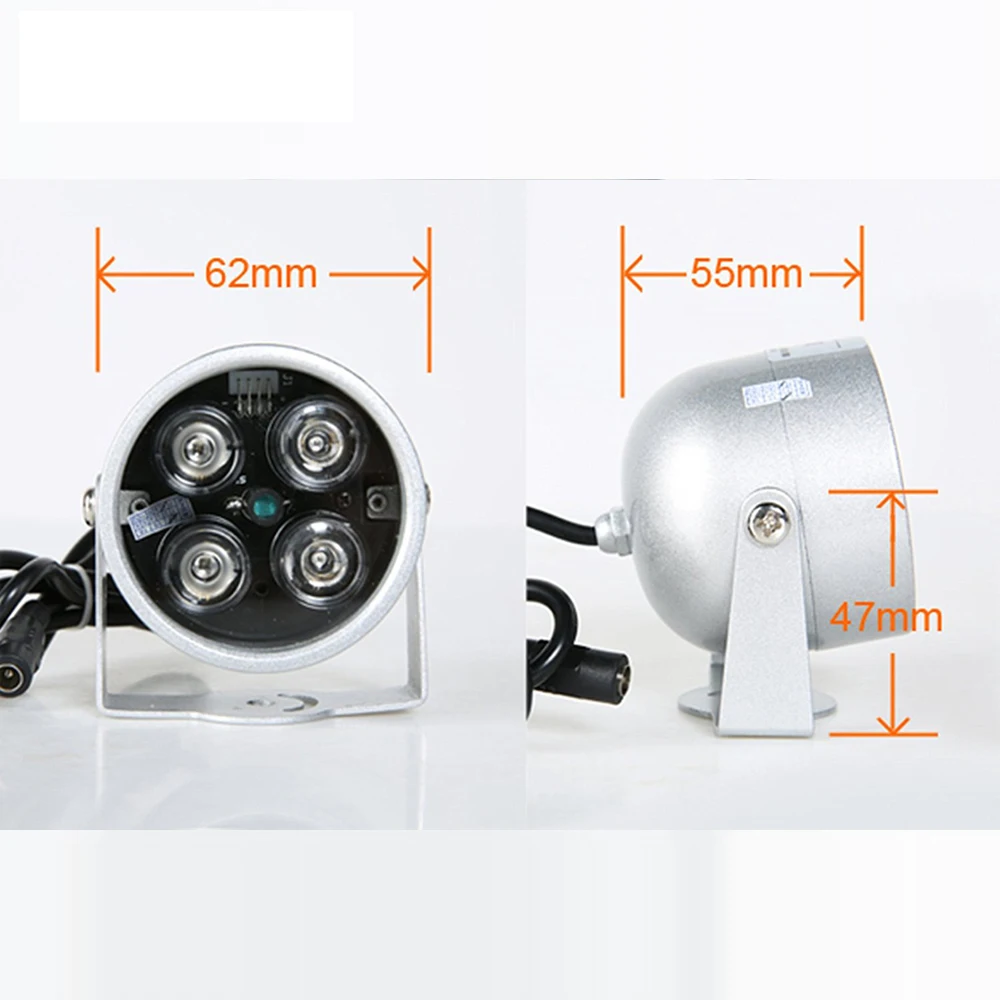 Onetree CCTV светодиоды 4 Массив ИК led осветитель свет Инфракрасный Водонепроницаемый