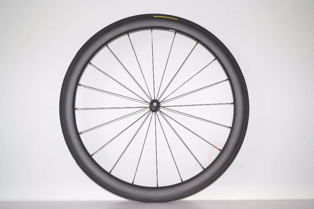 Комплект бескамерных колес для шоссейного велосипеда Powerway R36 50 мм 20/24 Отверстия |