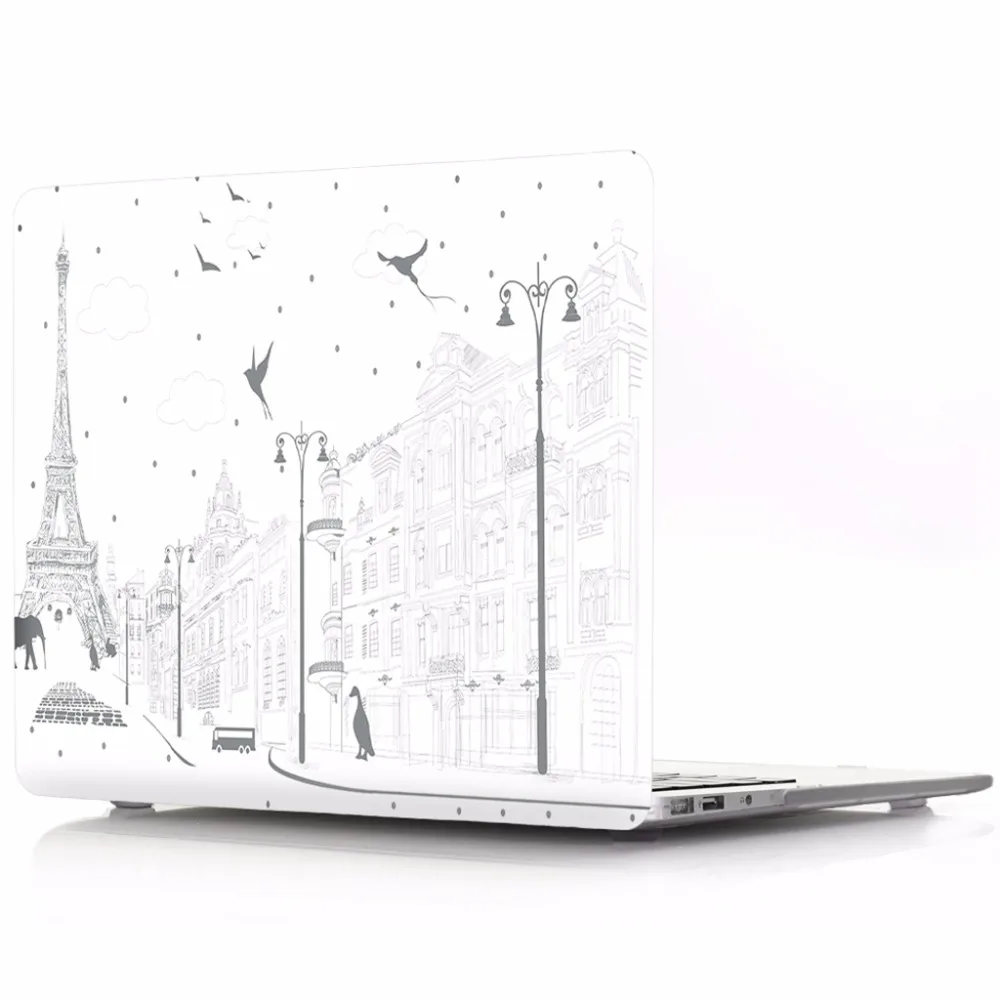 Чехол с принтом для Macbook Air Pro 11 12 13 15 Retina милый 3 дюймов сенсорная панель 2017 A1707 A1708