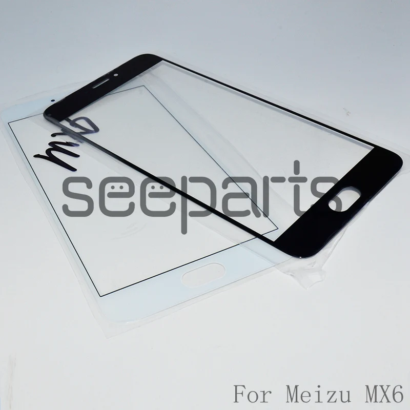 Meizu MX6 внешнее стекло Переднее объектив замена экрана MX5 переднее