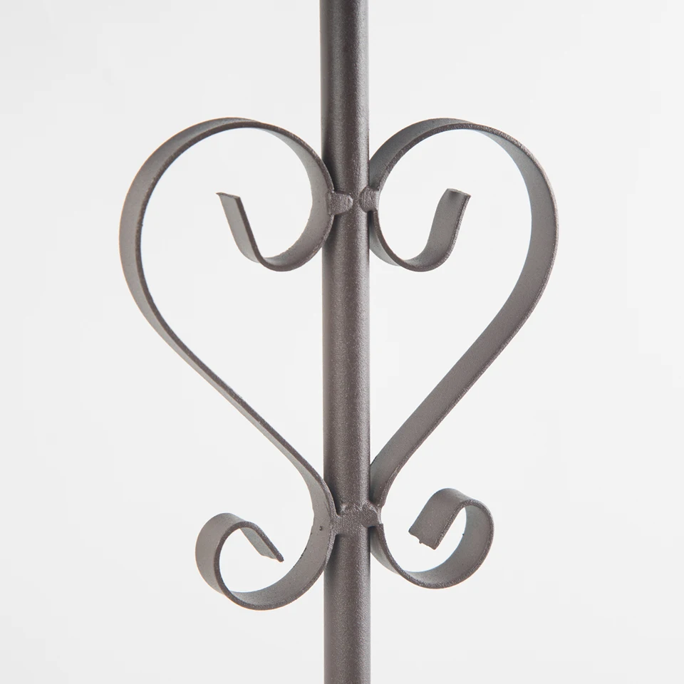 Винтаж Коричневое Железо настольная лампа E14 держатель лампы Освещение в