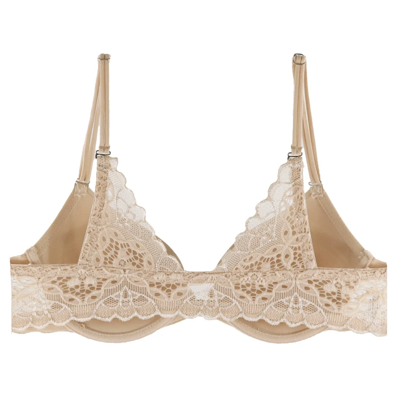 Plusgalpret Front Closed A B C Cup Seamless Brassiere Ladies Sexy Lingerie Bra For Women Underwear Lingerie BH Lightly Push Up