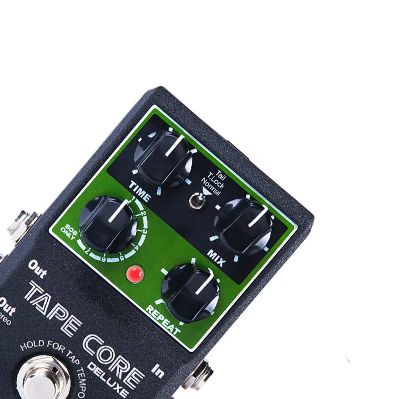 NUX Tape Core Deluxe Tape Echo Delay Effects гитарная педаль Классическая лента Echo Tone 7 режимов задержки гитарная педаль с руководством пользователя