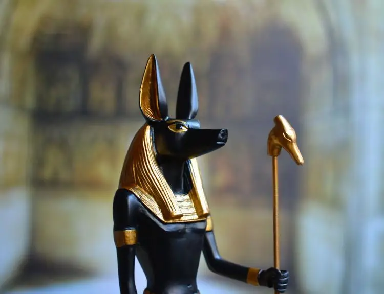 Мумия возвращается древних египетских идолов Anubis украшение "Собака" Horus Patronos туристические сувениры счастливые украшения фигурки ремесла