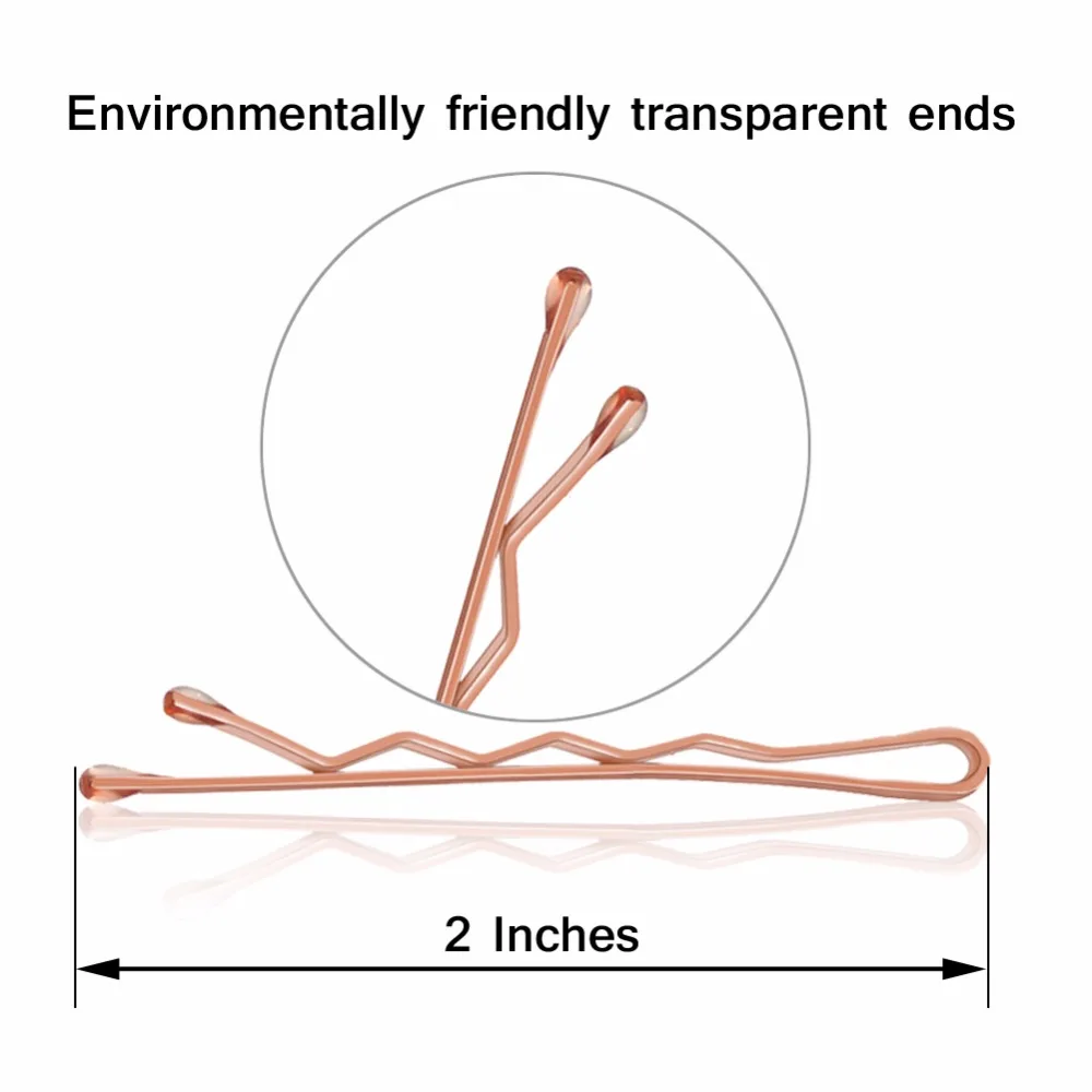 Набор из 24 штук 5 см контактный зажим для волос укладки серебристого золотистого