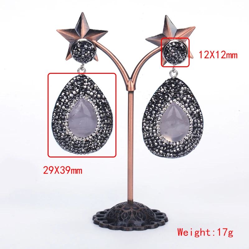 Винтажные светло фиолетовые Лавандовые серые Ониксовые капли|dangling earrings for women|dangle