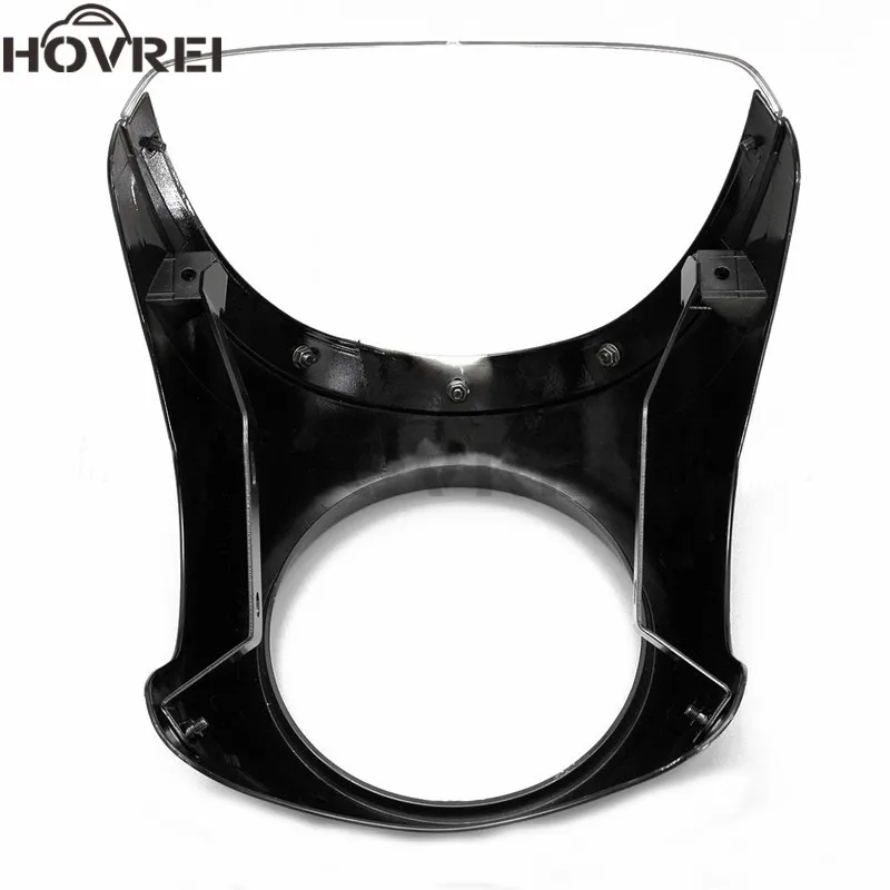 7 ''передняя фара ретро Cafe Racer передняя обтекатель руля комплекты креплений на