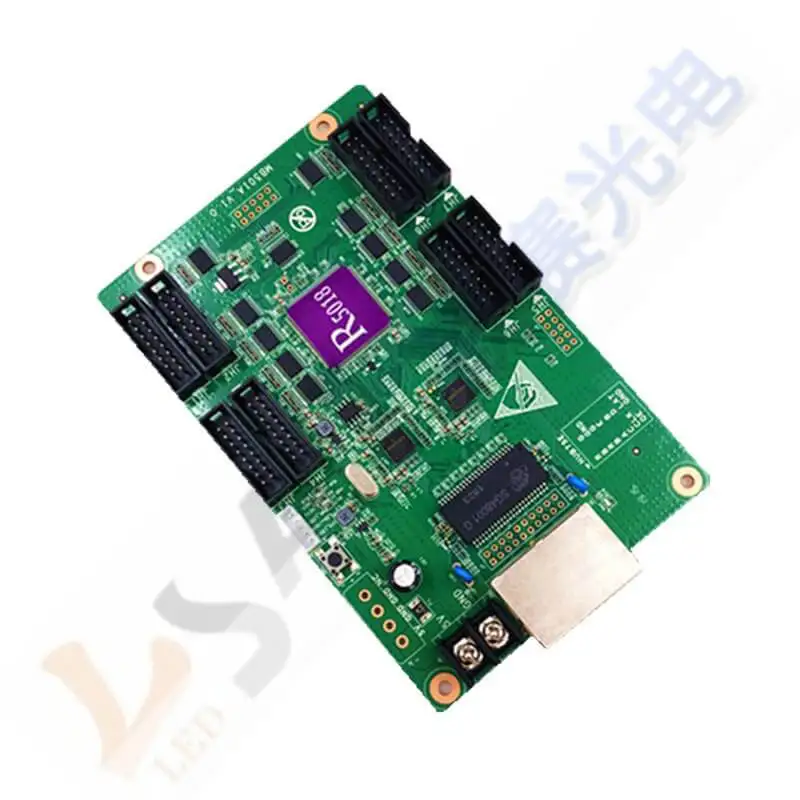 Получение HD-R5018 256*128 128*256 8 * HUB75E два ethernt портов получать данные viagigabit ethenet кабель |