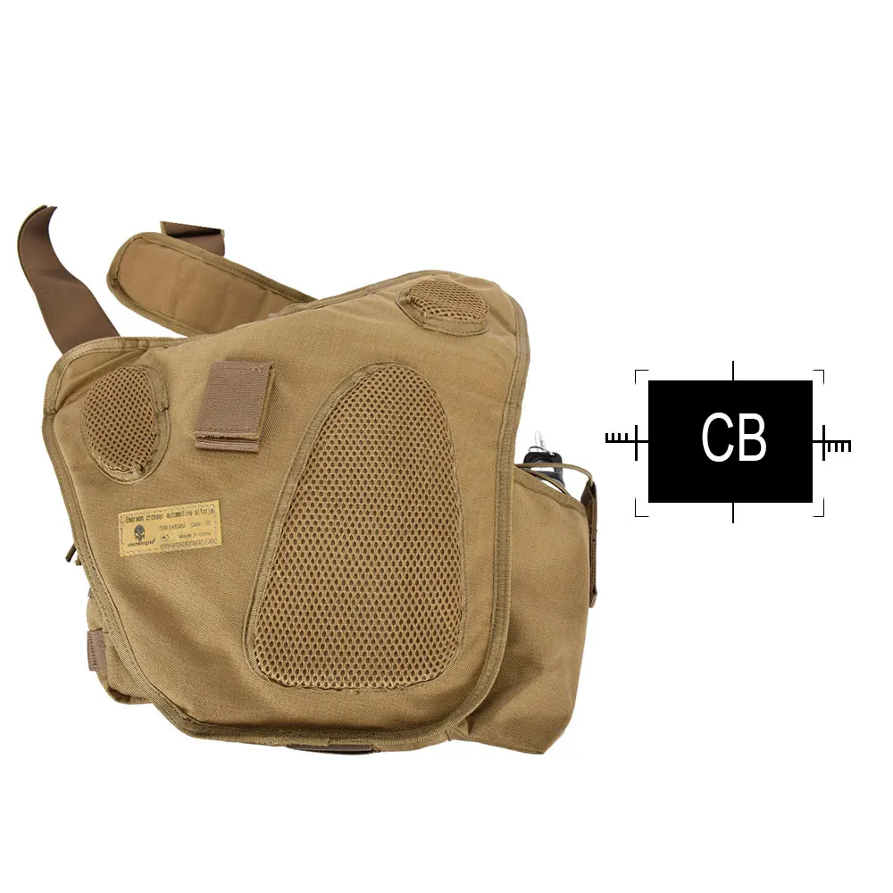 Emerson gear высшего класса EDC Jumbo Versipack тактический слинг пакет Recon сумка на плечо тактическая Шестерня натуральная Multicam 500D лямки
