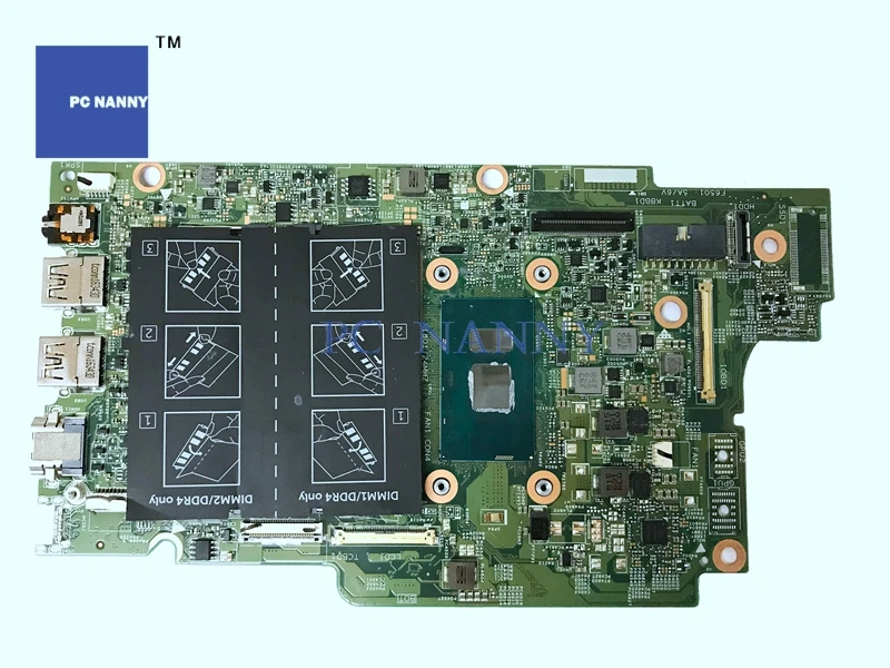 Материнская плата PCNANNY PG0MH для Dell Inspiron 13 5368 5378 w/i5-7200U 2,5 GHz cpu "класс A" Материнская плата ноутбука