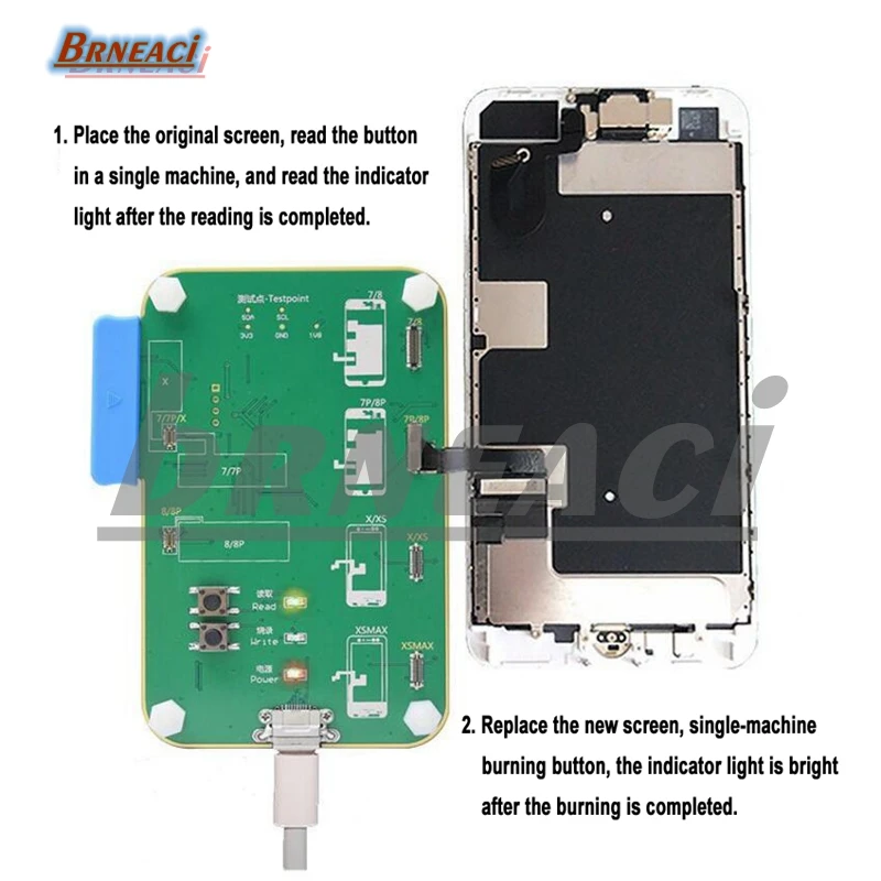 JC телефон LCD Photoreceptor ремонт чтение перезаписи для iPhone7-XS макс. Модуль резервного
