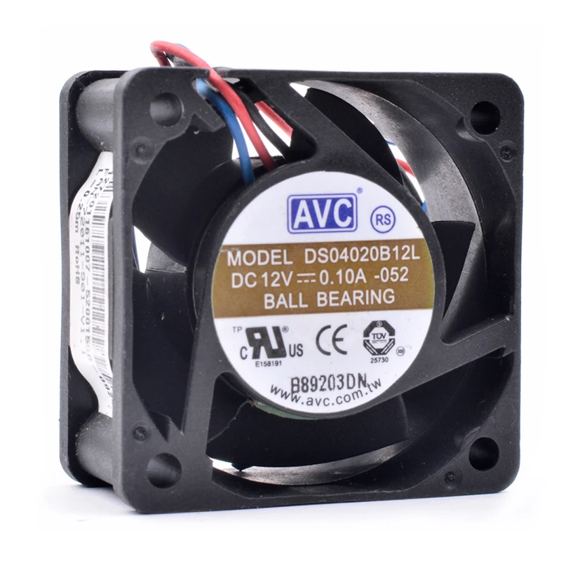 Оригинальный вентилятор DS04020B12L 4020 4 см 40x40x20 мм 40 12 В 0 10 А двухшариковый