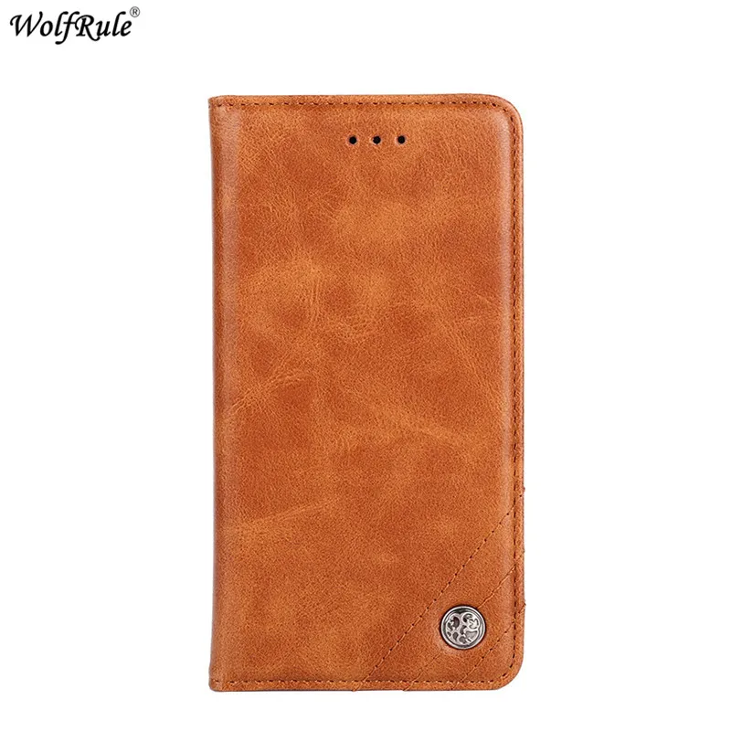 Brown Для Xiaomi Redmi 6 6A 7A Чехол Флип PU держатель для карт кошелек бампер чехол для телефона чехол для Xiaomi Redmi 6 6A 7A Чехол-книжка - Цвет: Brown