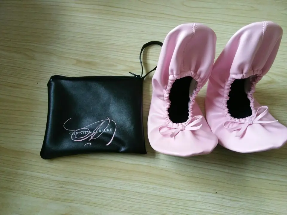 Бесплатная доставка! Недорогие цветные складные шлепанцы-балерины из металла