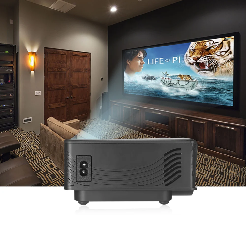 Coolux GP10 Portable Video Projector 2000 Lumens 800 x 480P Support 1080P HD 3D Home Theater Proyector |