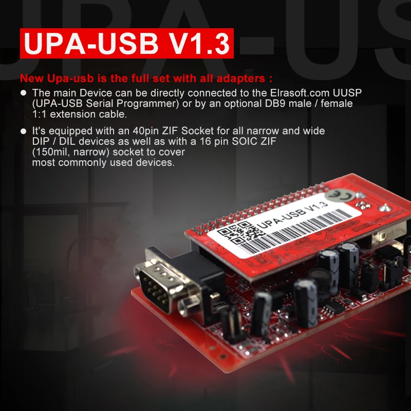 UPA USB программатор V1.3 с полным адаптером ECU Чип Tunning OBD2 Основной блок UPA-USB 1,3 UPA USB V1.3 диагностический инструмент