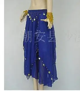 Юбка для танца живота шифоновая 1 шт./лот | Тематическая одежда и униформа