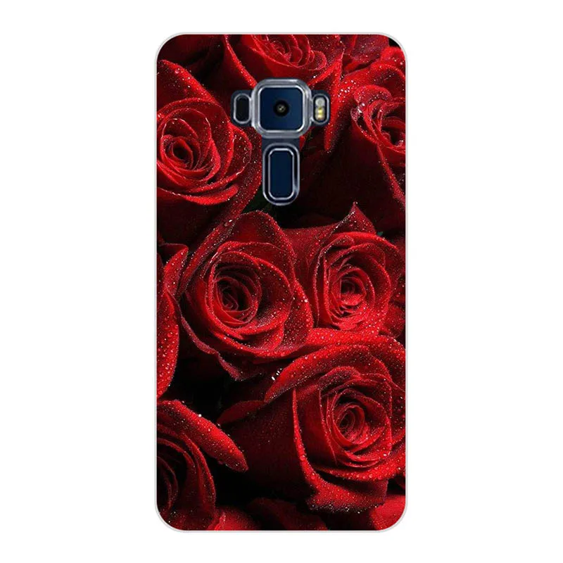 Для Asus Zenfone 3 ZE552KL 5 &quotсиликоновый мягкий чехол с 3D принтом ТПУ задняя крышка для ZE