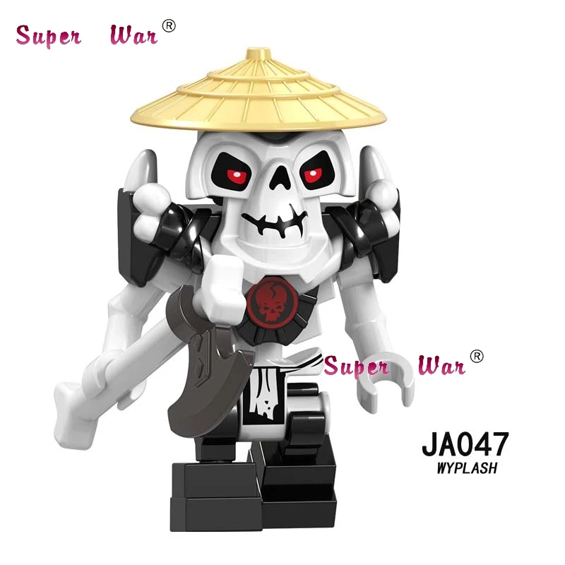 JA047 Одна модель строительных блоков серии действий кости Frakjaw Garmadon скелетные игрушки для детей - Цвет: JA047