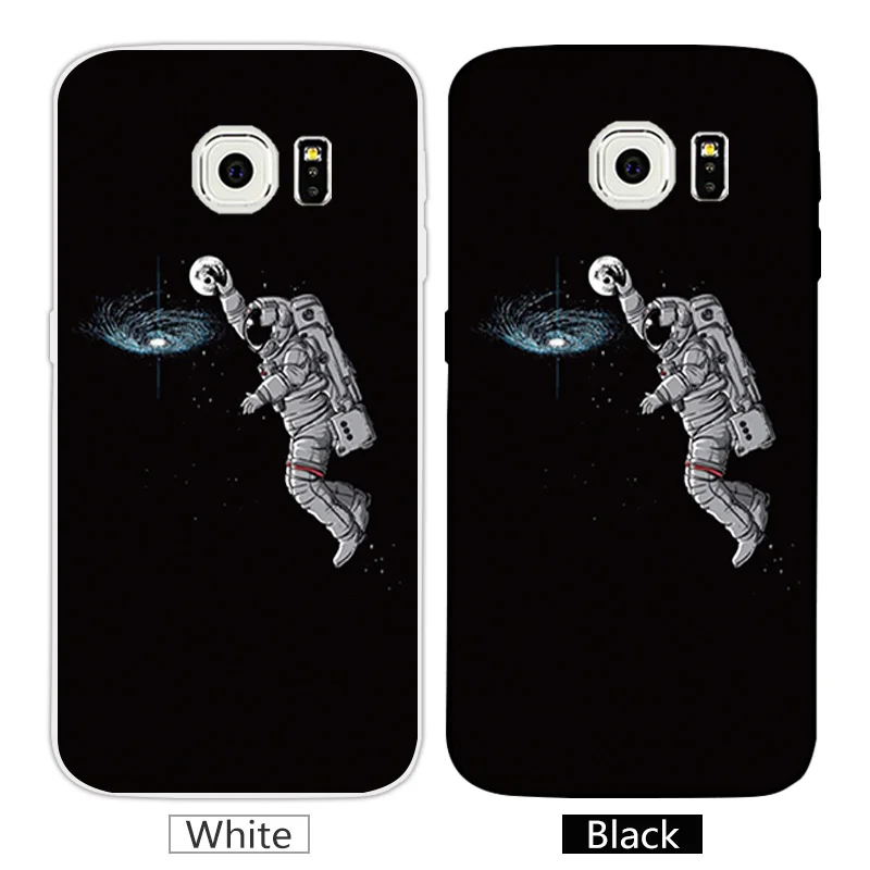 For Samsung S6 Edge Case Soft TPU Heaven Back Cover for Galaxy edge Silicon G925 G925F G925H |