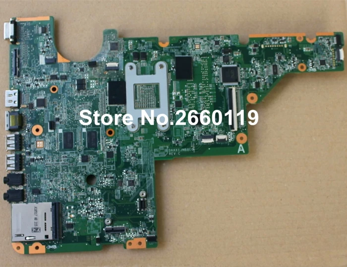 

laptop motherboard for DA0AX1JMB8C0 634649-001 system mainboard, fully tested