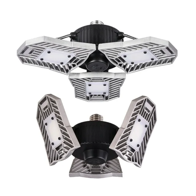 

New design Garage LED bulb lamp deformation UFO led light E27 led high bay light 60W 110-240V LED gas station canopy lights