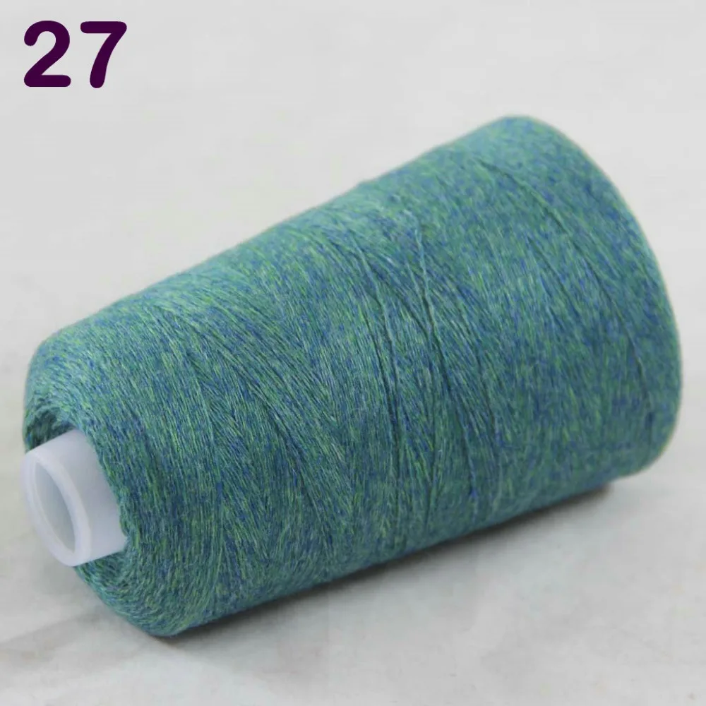 Sales 1X100g high quality 100% pure cashmere warm soft hand-woven tower yarn Green 26227 | Дом и сад