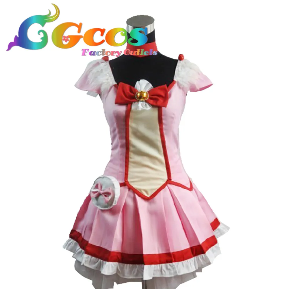 CGCOS Бесплатная доставка Косплей Костюм улыбка довольно лечения Hoshizora Miyuki новый в