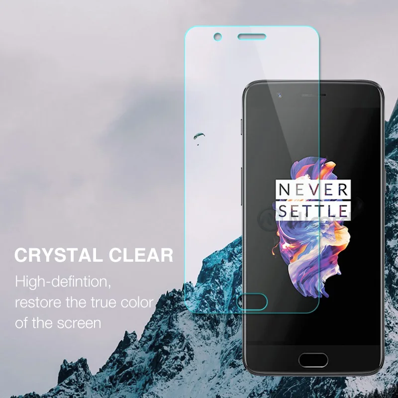 2 шт. Защитное стекло для экрана Oneplus 5T пленка из закаленного стекла телефона One plus