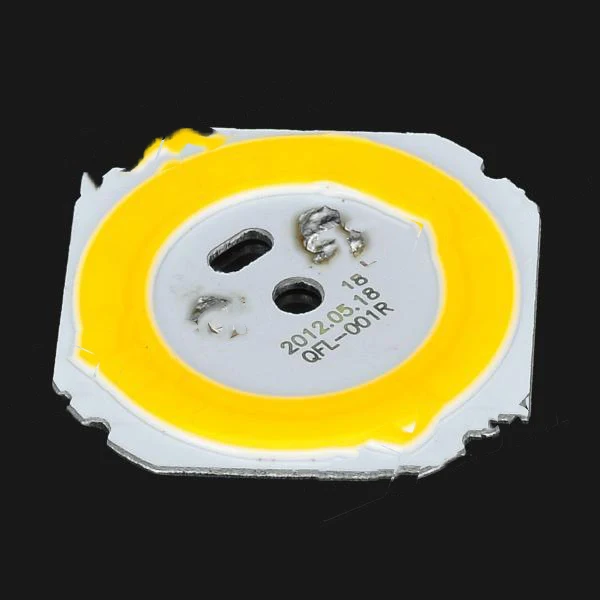 Cuddle QFL-001R_7W_650lm_3300K_Warm_White_Light_COB_LED_-_Yellow_+_White_(DC_25~26V) | Электронные компоненты и