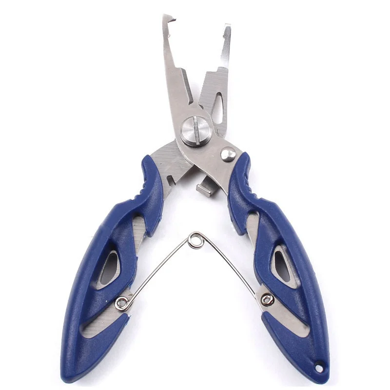 1 шт. изогнутые плоскогубцы для рыбалки многофункциональные ножницы лески резки