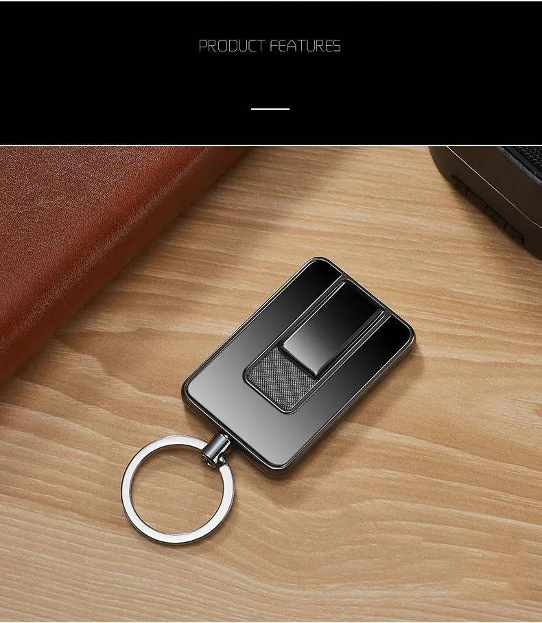 Новая Металлическая usb-зажигалка перезаряжаемая Электронная зажигалка брелок сигарета турбо Зажигалка курительная сигара палсма зажигалка