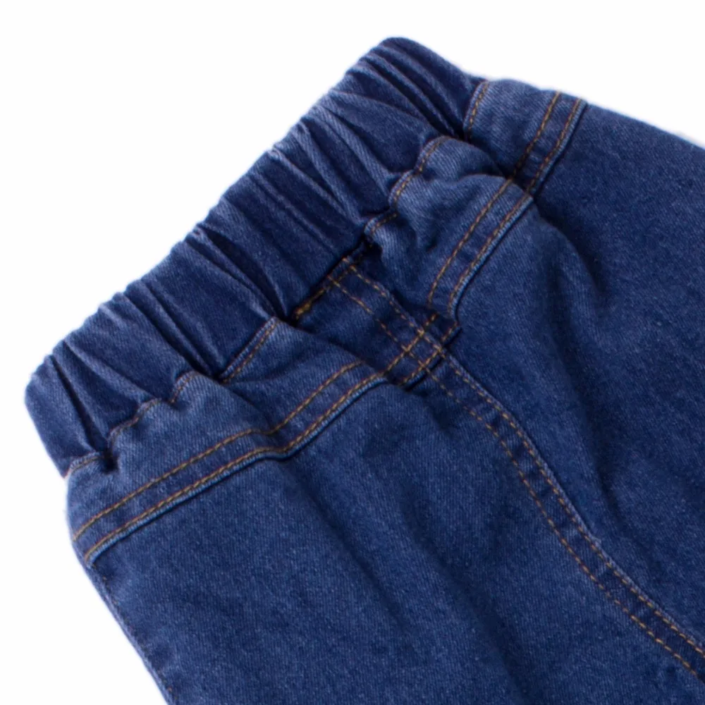 Джинсовые штаны для девочек Повседневные детские осенние брюки джинсы KP-1895 | Мать