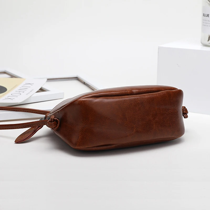 UKQLING NEW Shell Bag for Women Messenger Bags Wax PU Leather Brand Small Sling Crossbody Ladies Purse Female bolsa feminina | Багаж и