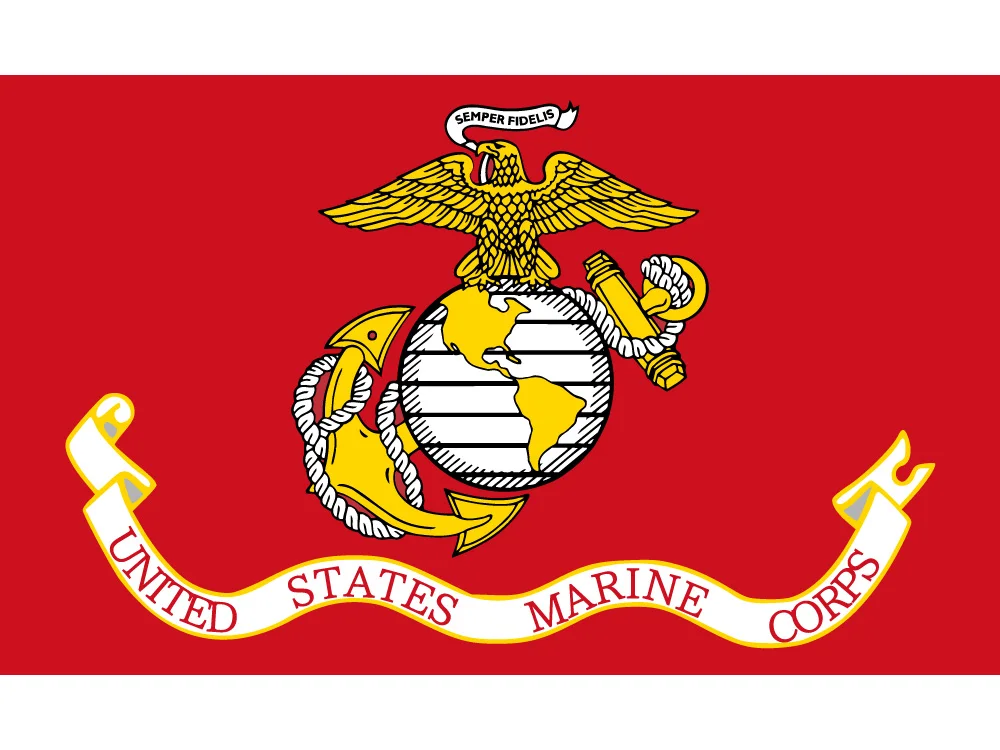 Американский армейский морской корпус США американский флаг из полиэстера 90*150