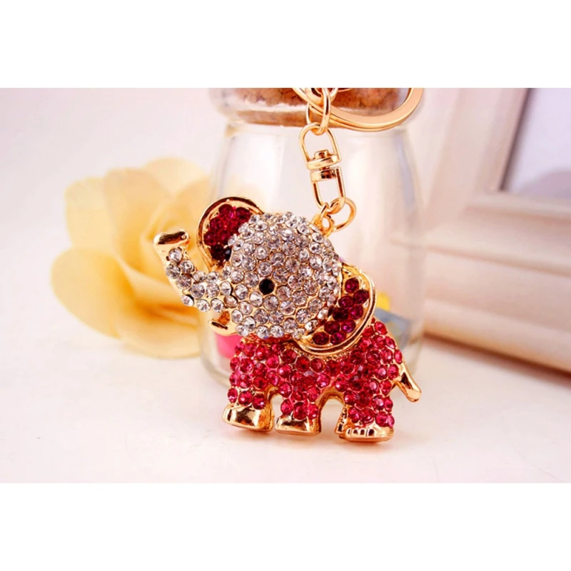 Новинка брелок с блестящими кристаллами карусель автомобильный троянс Женская