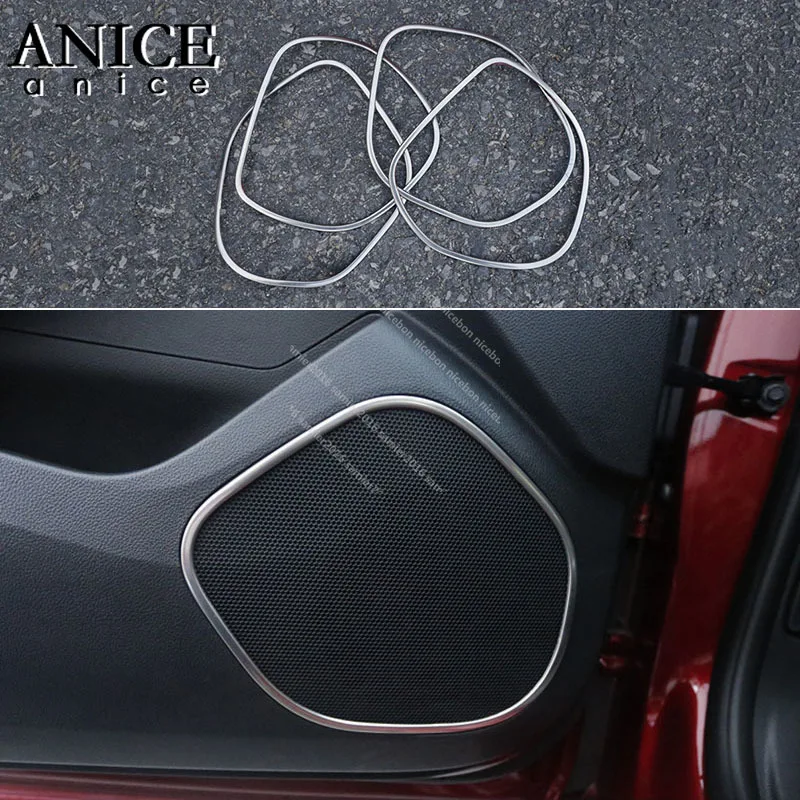 Крышка панели стерео динамика двери из нержавеющей стали для Chevrolet Cruze 2016-2019 |