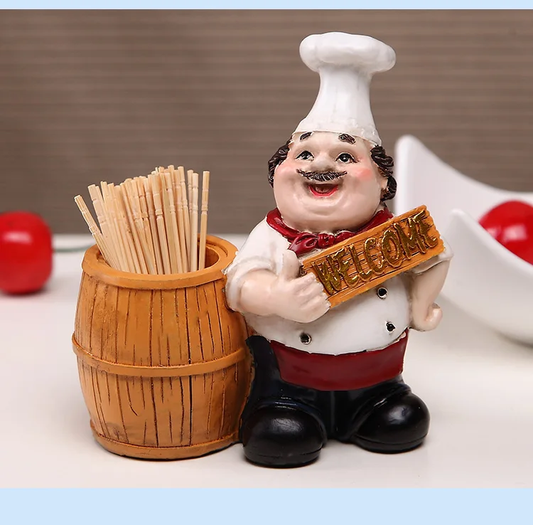 Декоративный держатель для зубочисток из смолы для украшения для ресторана домашний декор держатель для зубочисток с именем держатель для карт