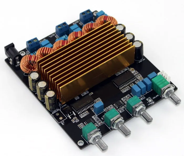 Собранная плата цифрового усилителя STA508 2 1 160 Вт + 80 YJ Beyond TPA3116|sta508 2.1|amplifier boarddigital